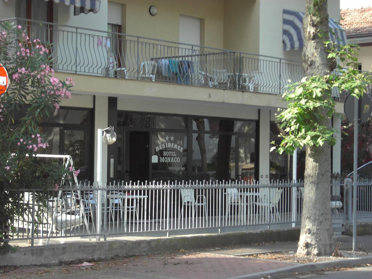 Residence Monaco Appartamenti ริมินี ภายนอก รูปภาพ